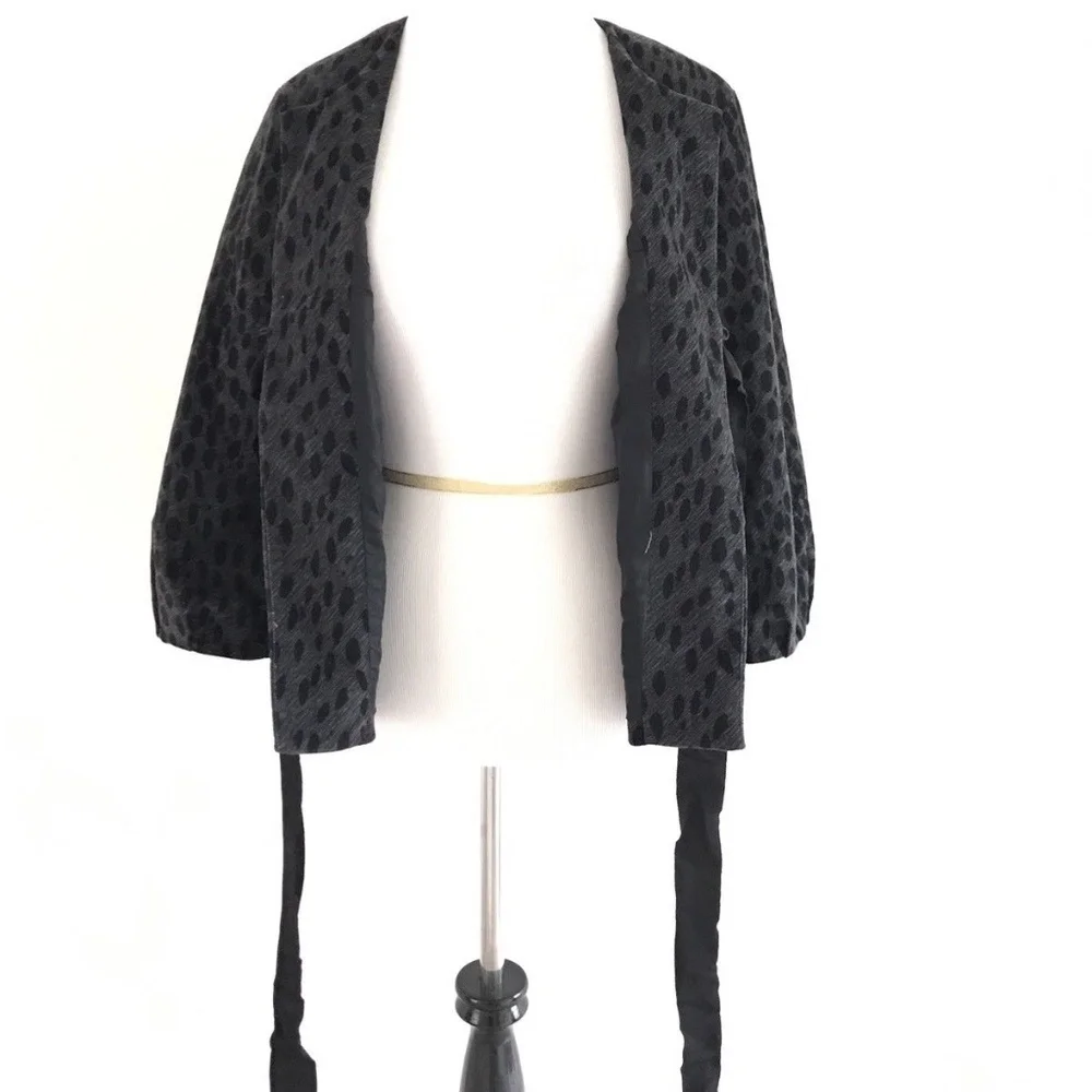 Michael Kors | Crop Suede Lined Jacket  Black
